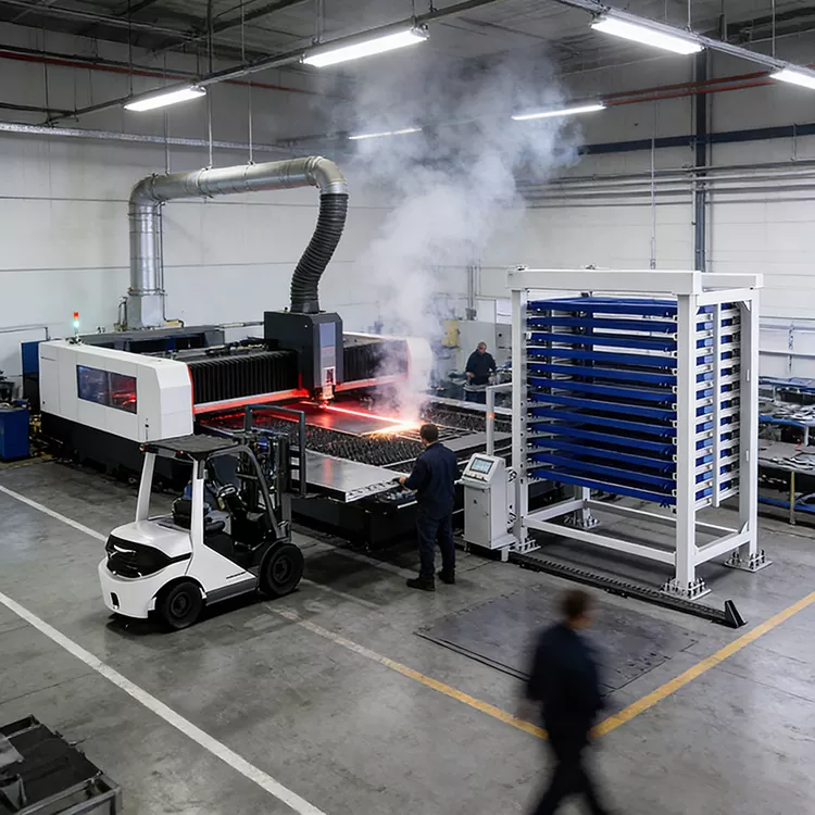 2530 Automatic Sheet Metal Storage